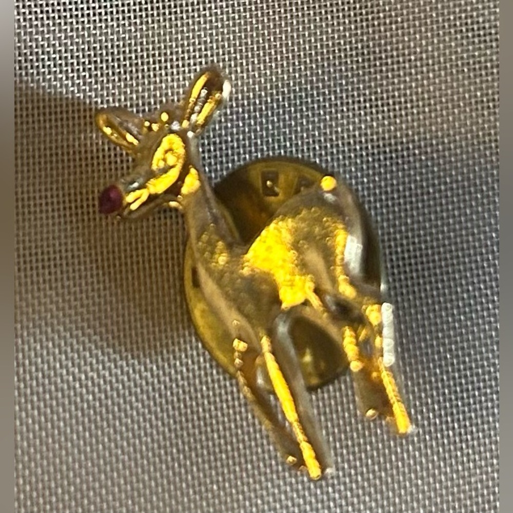 Vintage Rudolph the Red Nose Reindeer Pin